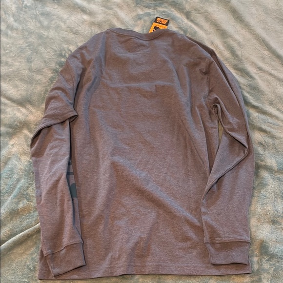 Carhartt Men's Gray Long Sleeve Shirt - Picture 3 of 3